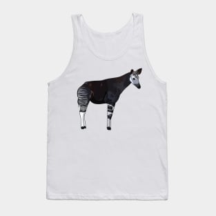 Okapi cartoon illustration Tank Top